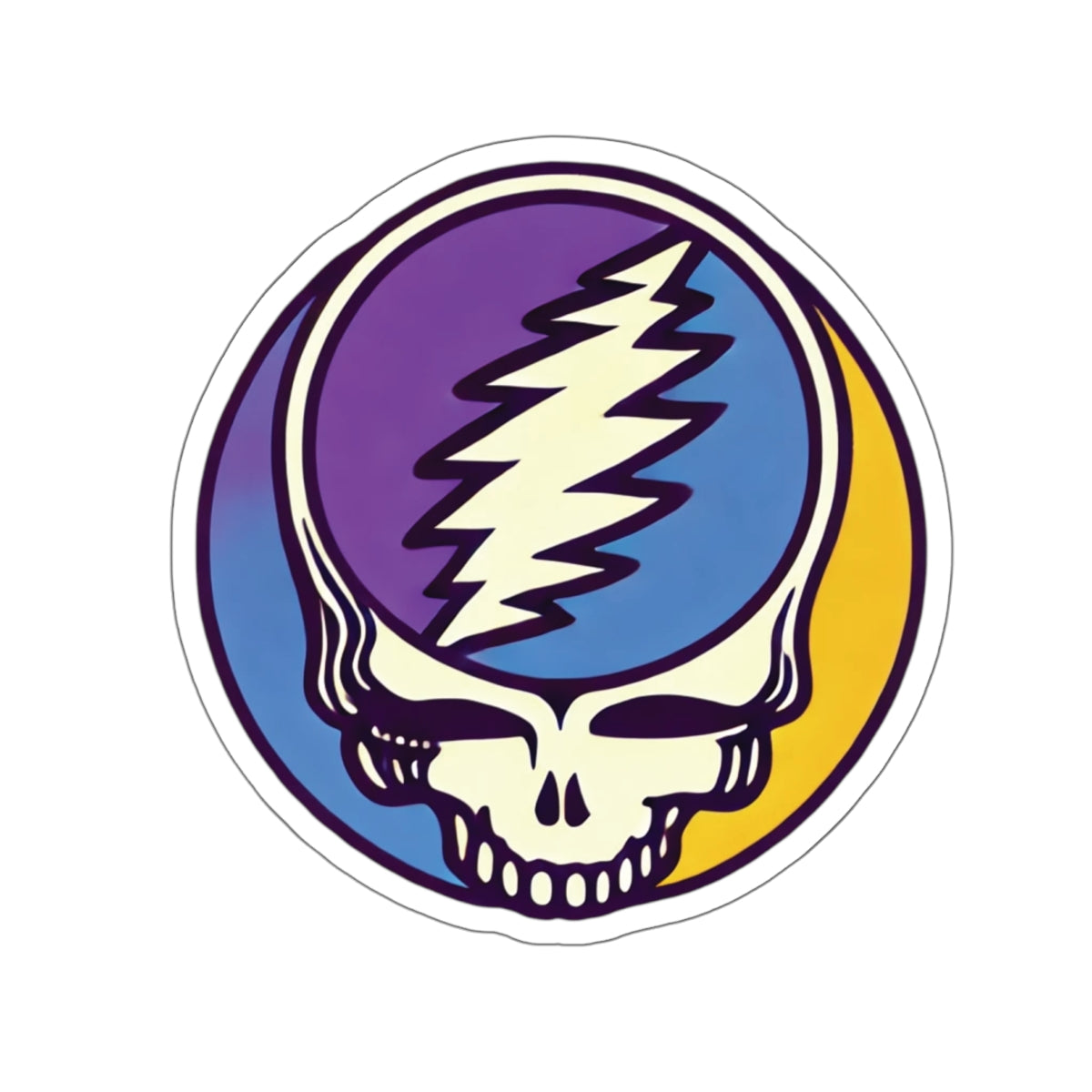 PSYCHEDELIC STEALIE STICKER