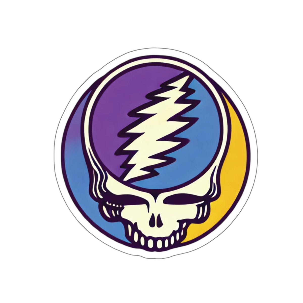 PSYCHEDELIC STEALIE STICKER