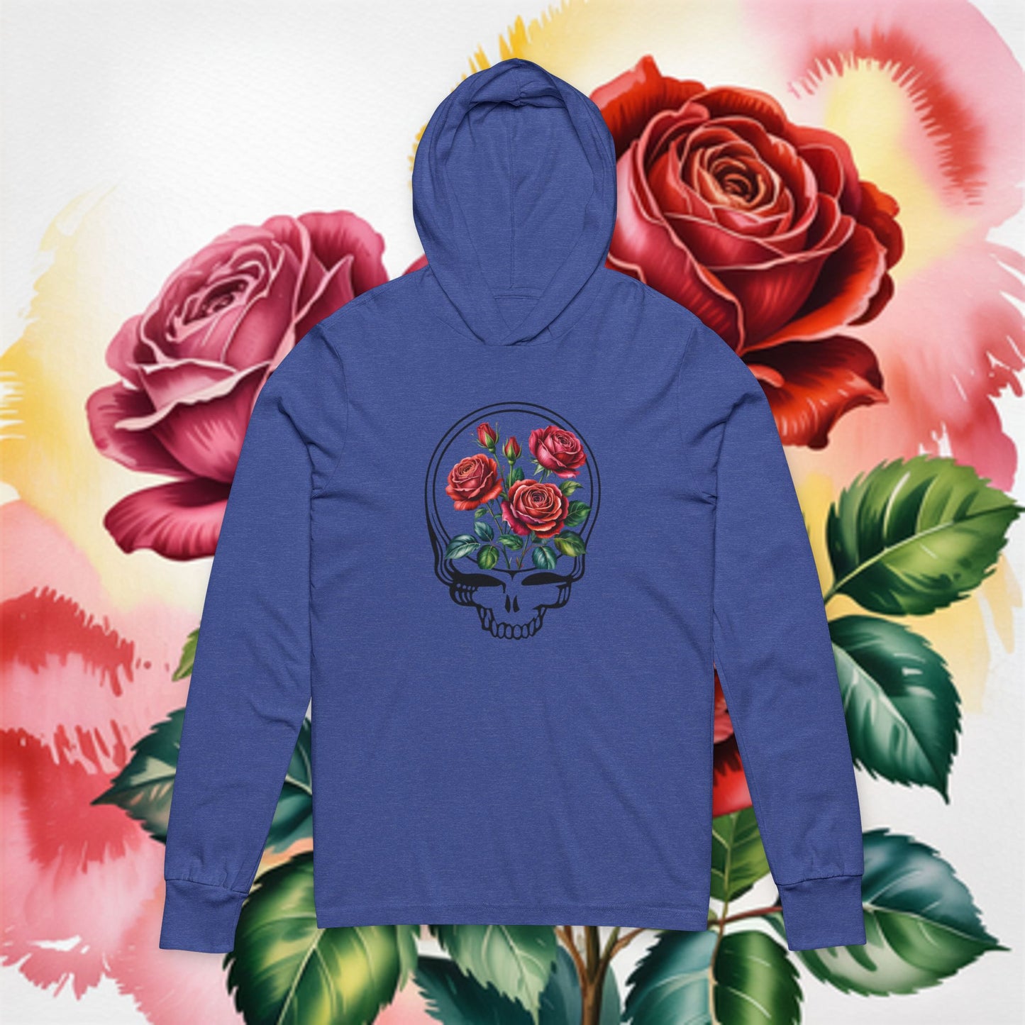IT MUST HAVE BEEN THE ROSES LONG SLEEVE HOODED TEE