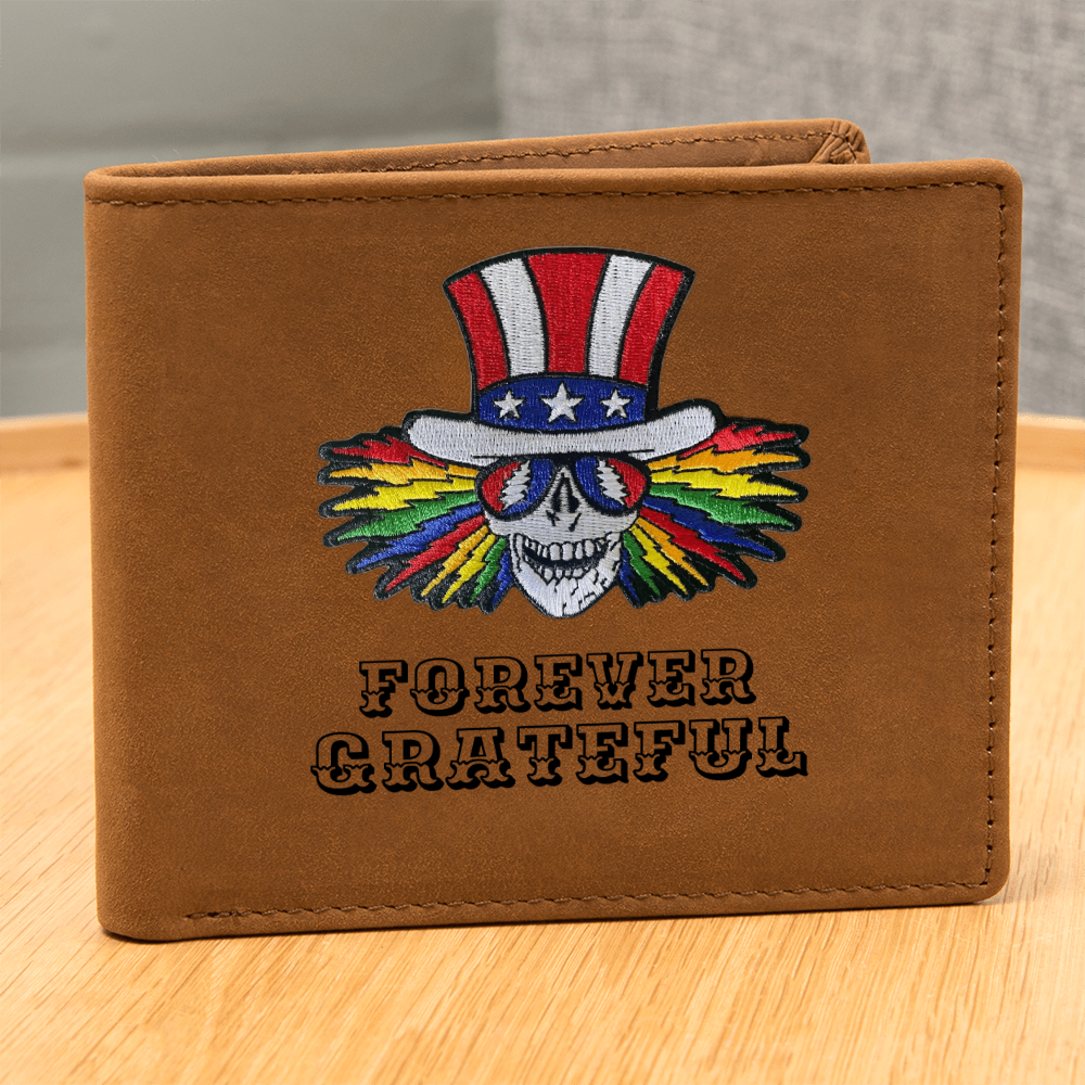UNCLE SAM FOREVER GRATEFUL BI-FOLD WALLET