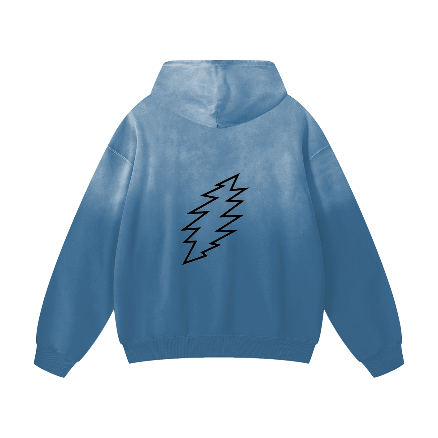 Grateful Dead Hoodie,SUNFADED Hoodie,Deadhead Apparel,Hooded sweatshirt ,Hoodie,Dead,Grateful,13 Point Bolt