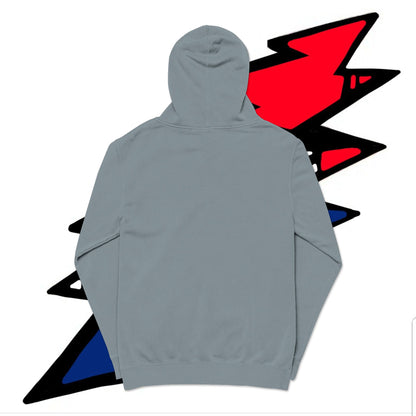 STEALIE BOLT EMBROIDERED PIGMENT DYED HOODIE