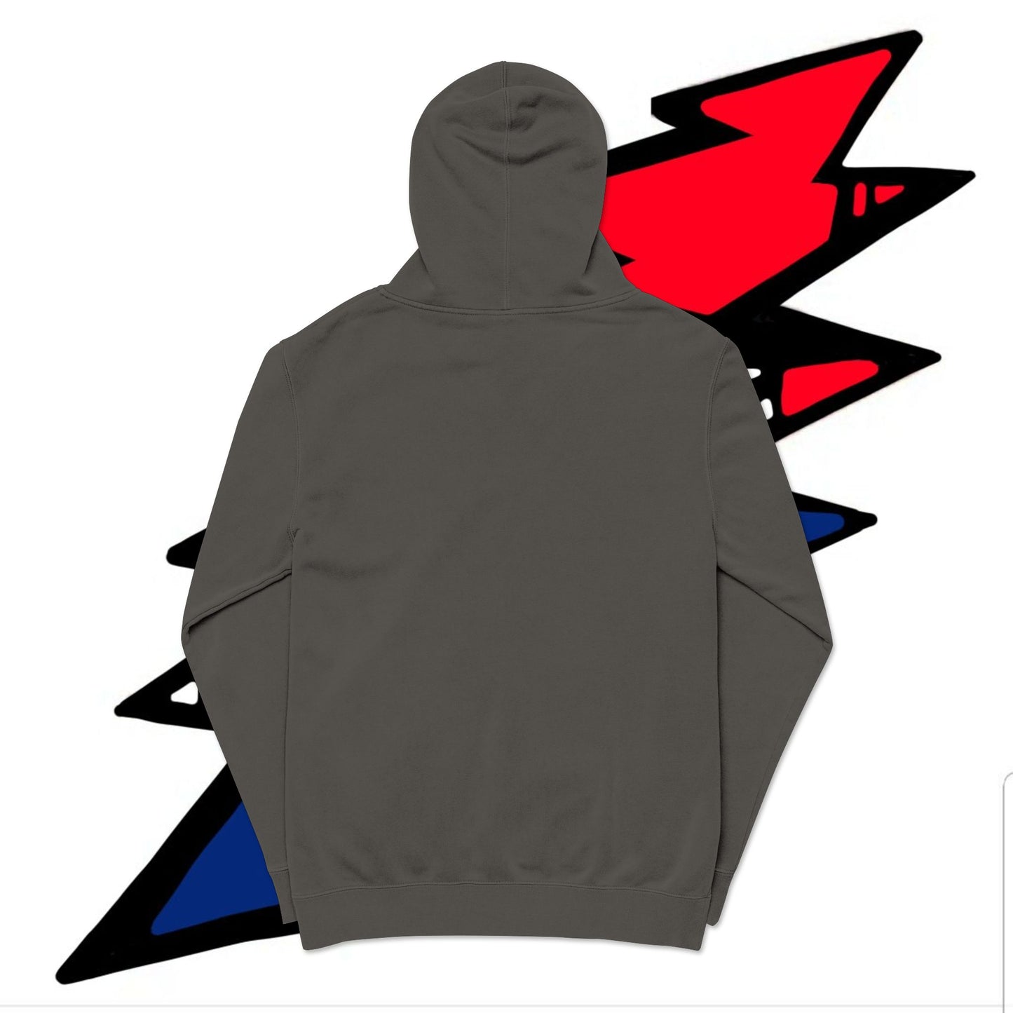 STEALIE BOLT EMBROIDERED PIGMENT DYED HOODIE
