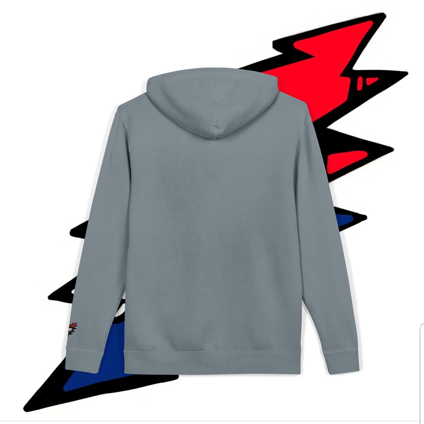 STEALIE BOLT EMBROIDERED PIGMENT DYED HOODIE