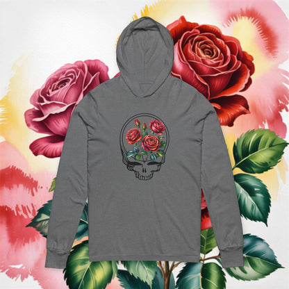 IT MUST HAVE BEEN THE ROSES LONG SLEEVE HOODED TEE