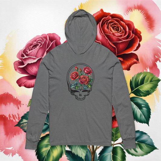 IT MUST HAVE BEEN THE ROSES LONG SLEEVE HOODED TEE