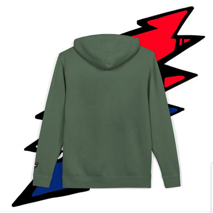 STEALIE BOLT EMBROIDERED PIGMENT DYED HOODIE