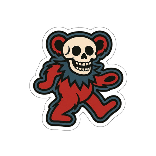“SKULLY BEAR” STICKER