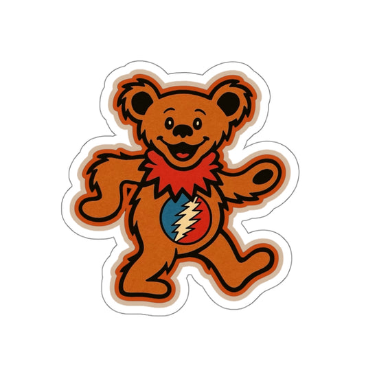 “BELLY BOLT” DANCING BEAR” STICKER