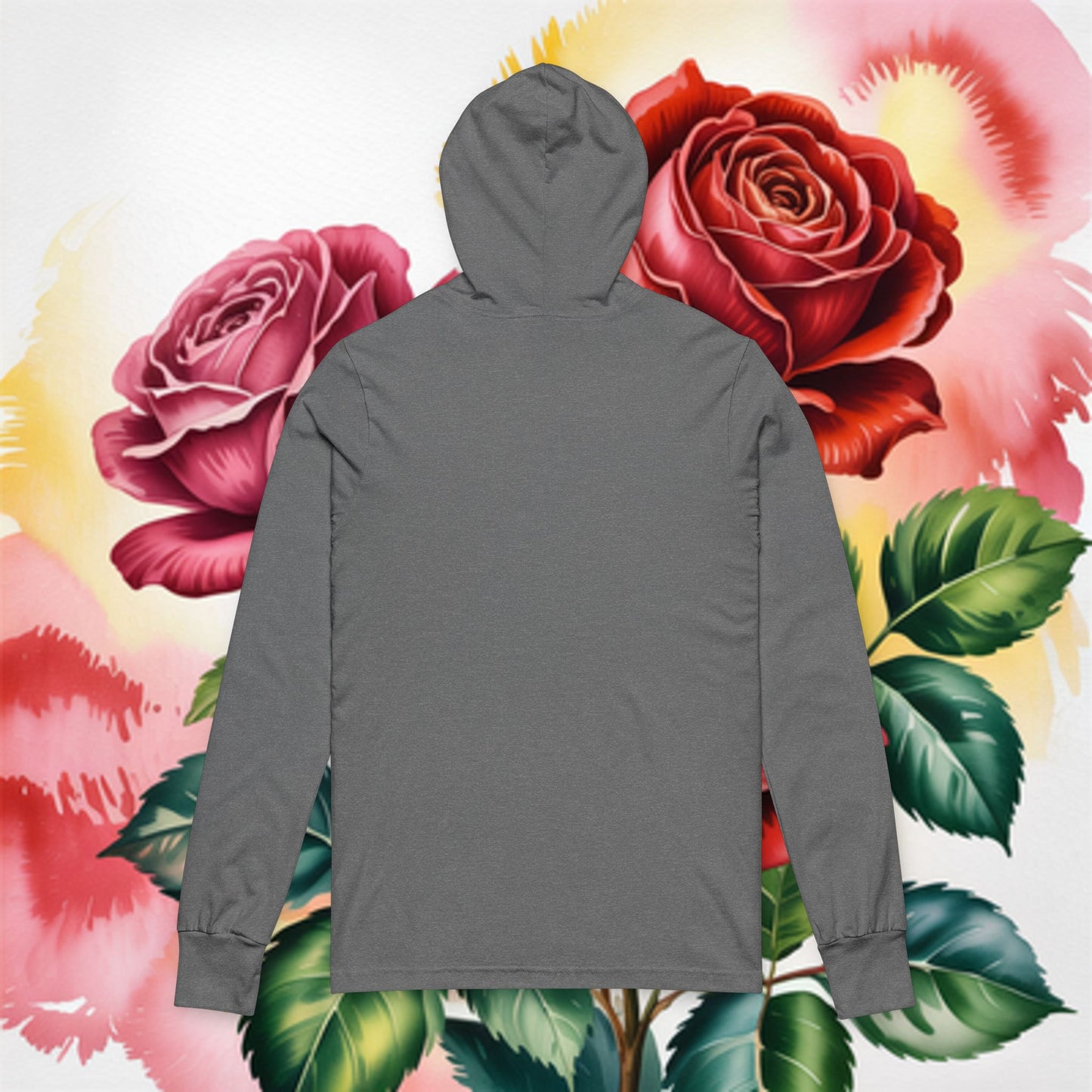 IT MUST HAVE BEEN THE ROSES LONG SLEEVE HOODED TEE
