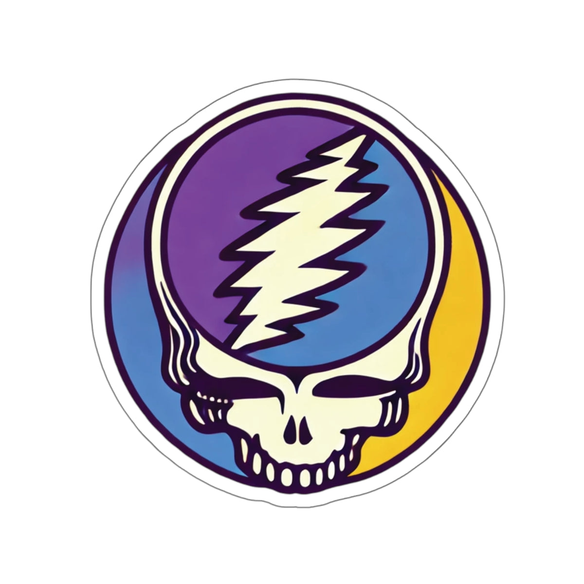 PSYCHEDELIC STEALIE STICKER