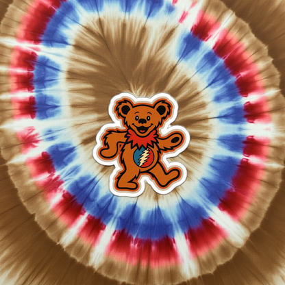“BELLY BOLT” DANCING BEAR” STICKER