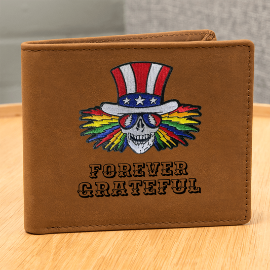 UNCLE SAM FOREVER GRATEFUL BI-FOLD WALLET