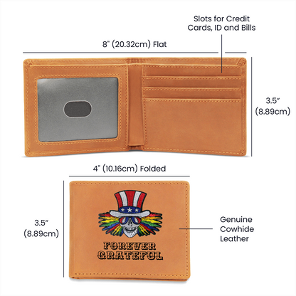 UNCLE SAM FOREVER GRATEFUL BI-FOLD WALLET