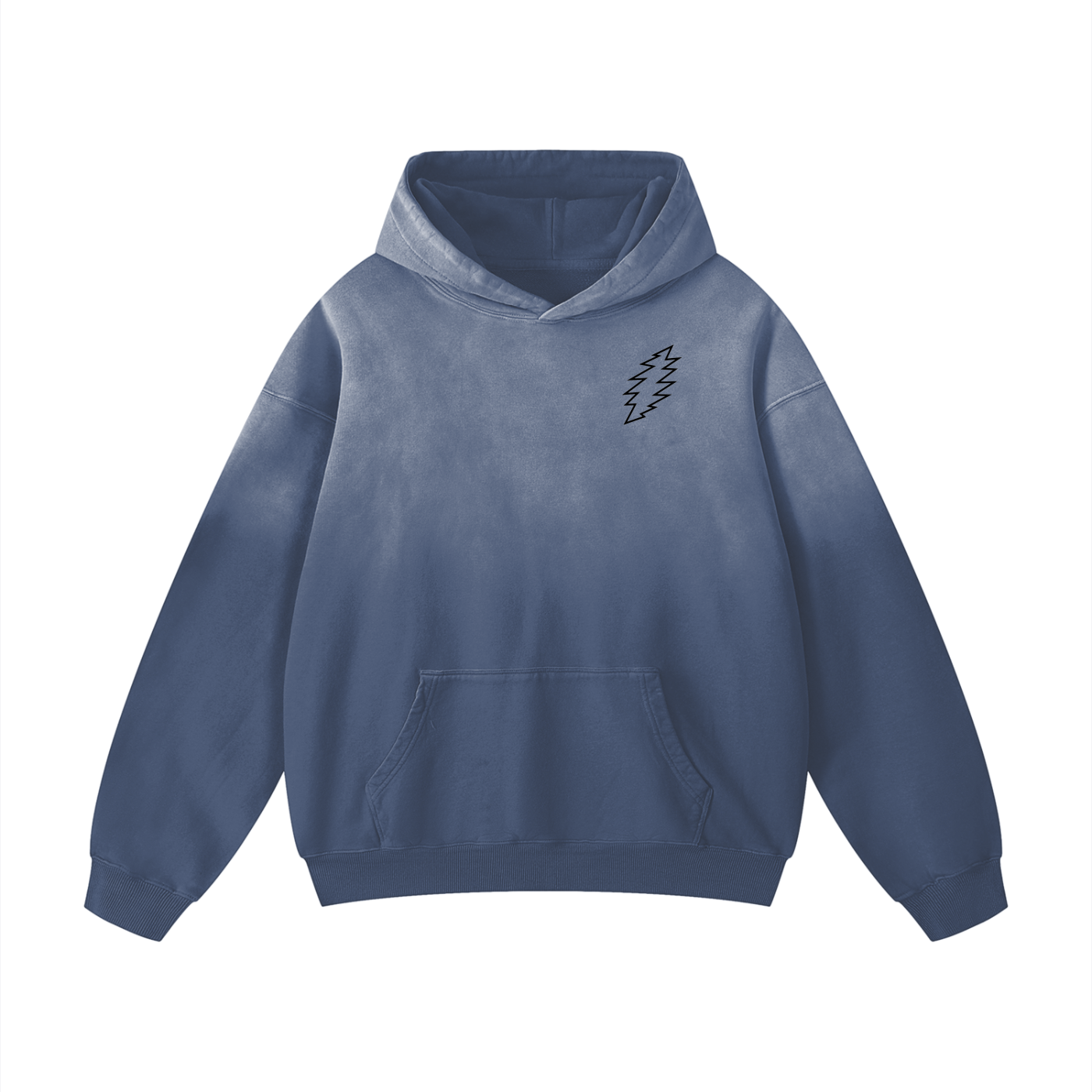 Grateful Dead Hoodie,SUNFADED Hoodie,Deadhead Apparel,Hooded sweatshirt ,Hoodie,Dead,Grateful,13 Point Bolt