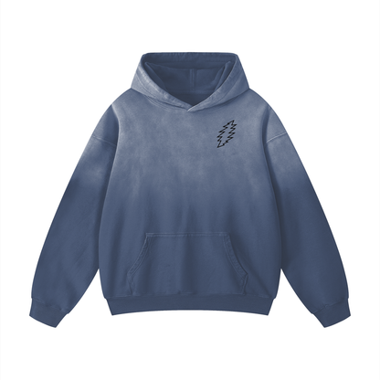 Grateful Dead Hoodie,SUNFADED Hoodie,Deadhead Apparel,Hooded sweatshirt ,Hoodie,Dead,Grateful,13 Point Bolt