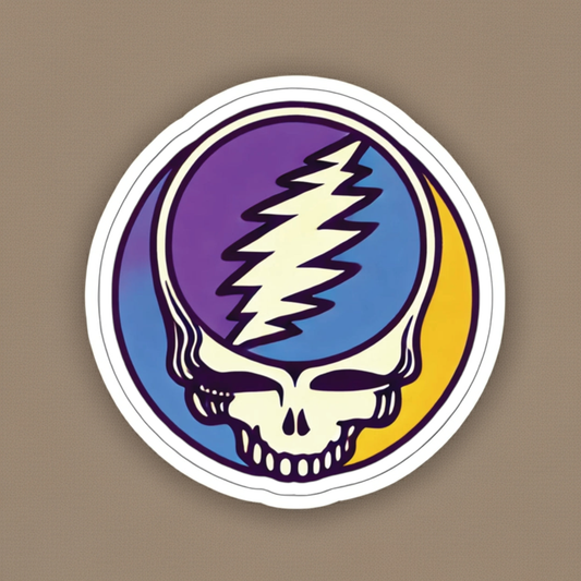 PSYCHEDELIC STEALIE STICKER