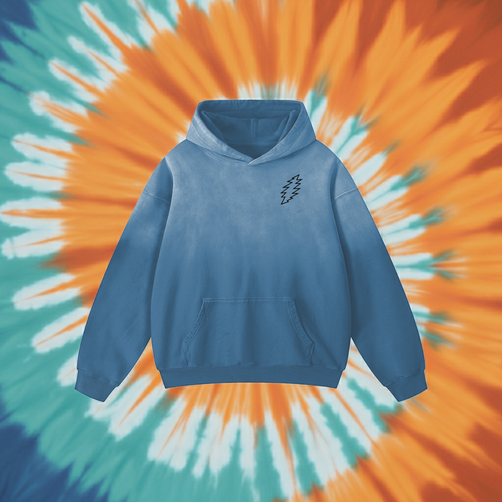 13 POINT HEAVYWEIGHT SUN-FADED HOODIE